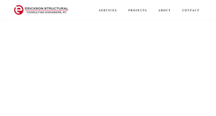 Desktop Screenshot of ericksonstructural.com